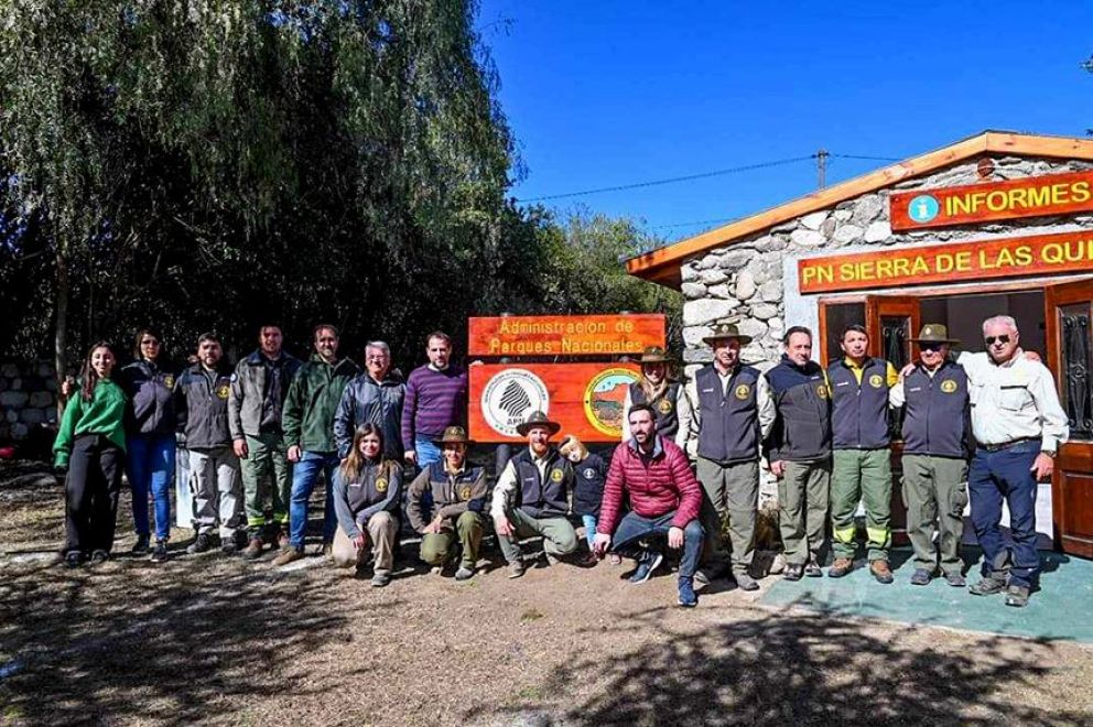 El Parque Nacional Sierra de las Quijadas tiene nueva oficina de informes en Villa de Merlo
