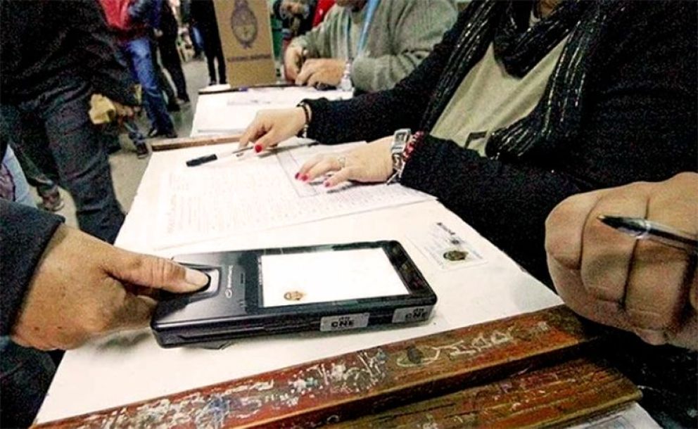 PASO: en 4 localidades probarán la identificación digital del votante