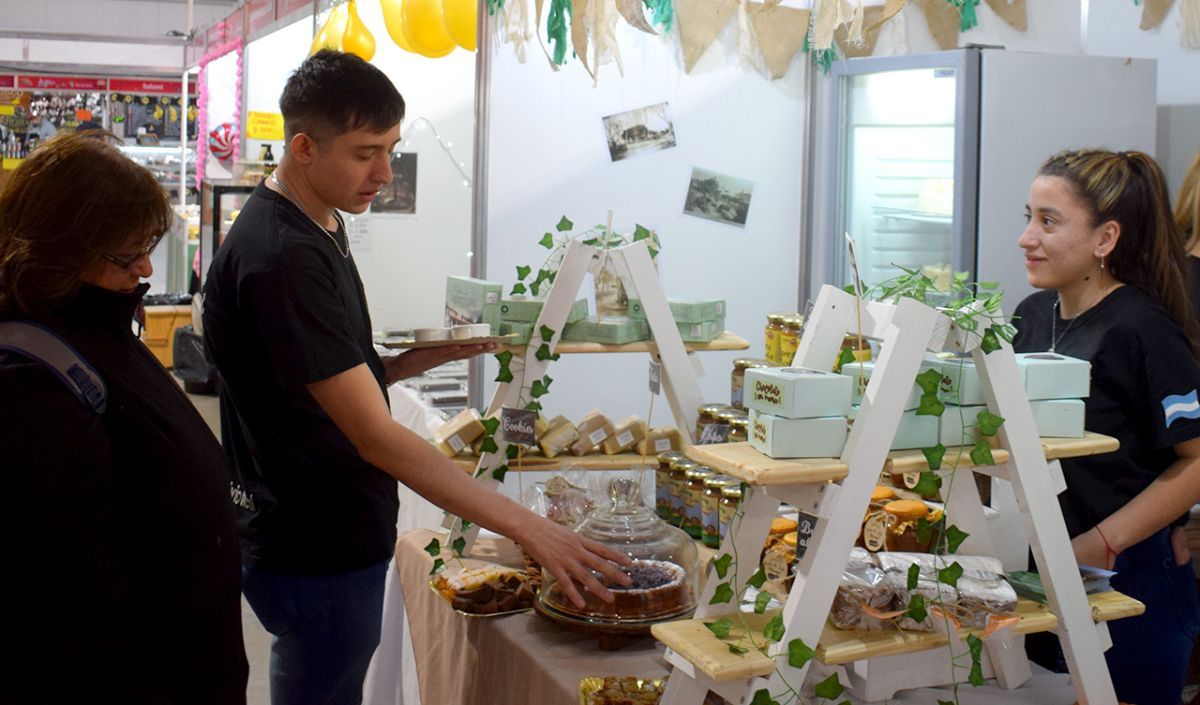 Fabiana Cantilo y Juanjo Abregú, en la Fiesta de la Dulzura