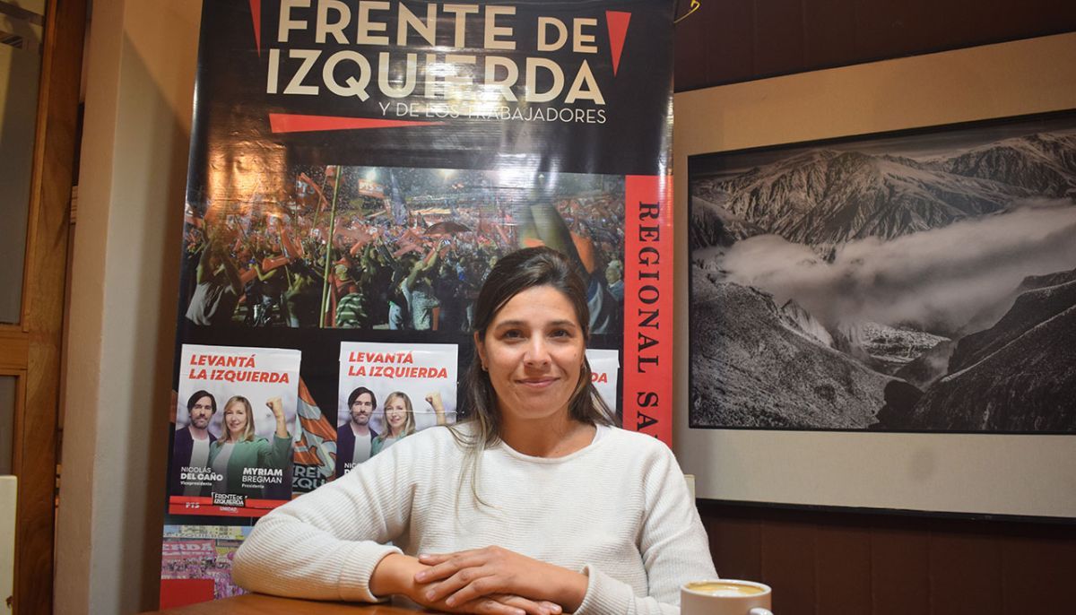 Johana Gómez en Merlo: “Libertad, ¿para quiénes?”