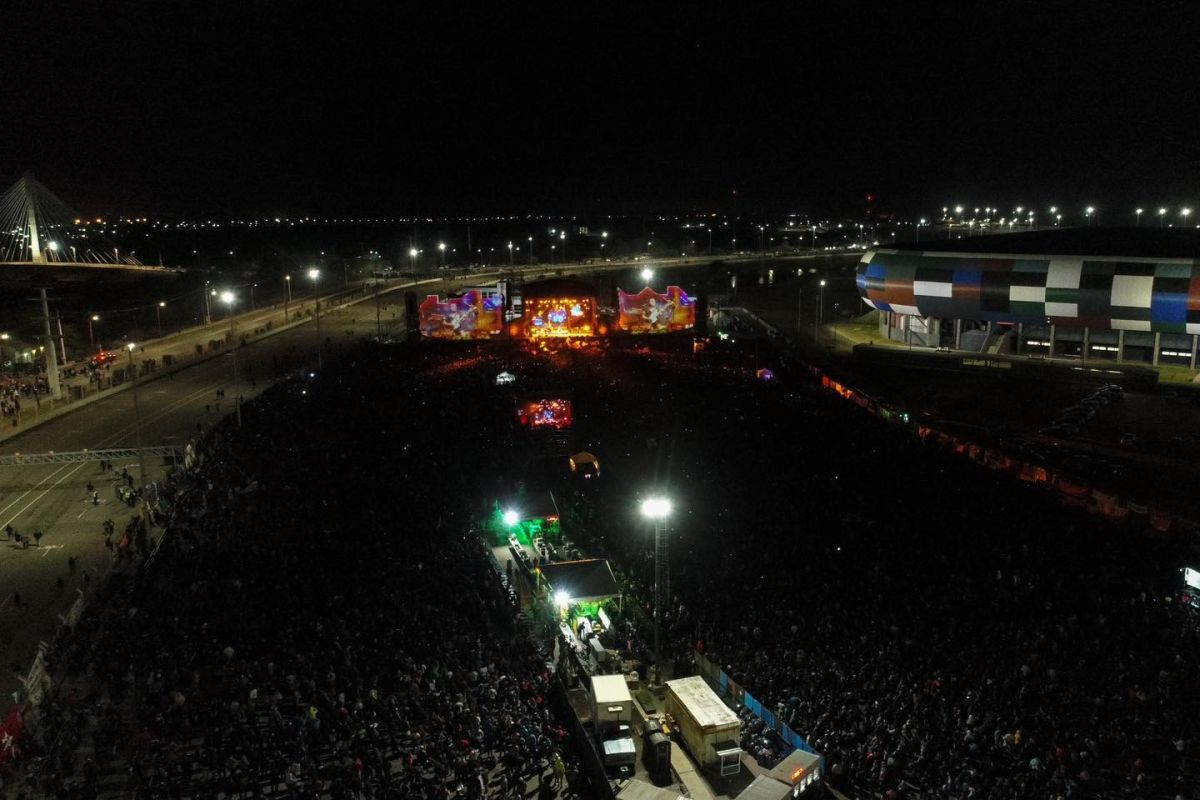 La Renga brindó un show memorable en Villa Mercedes