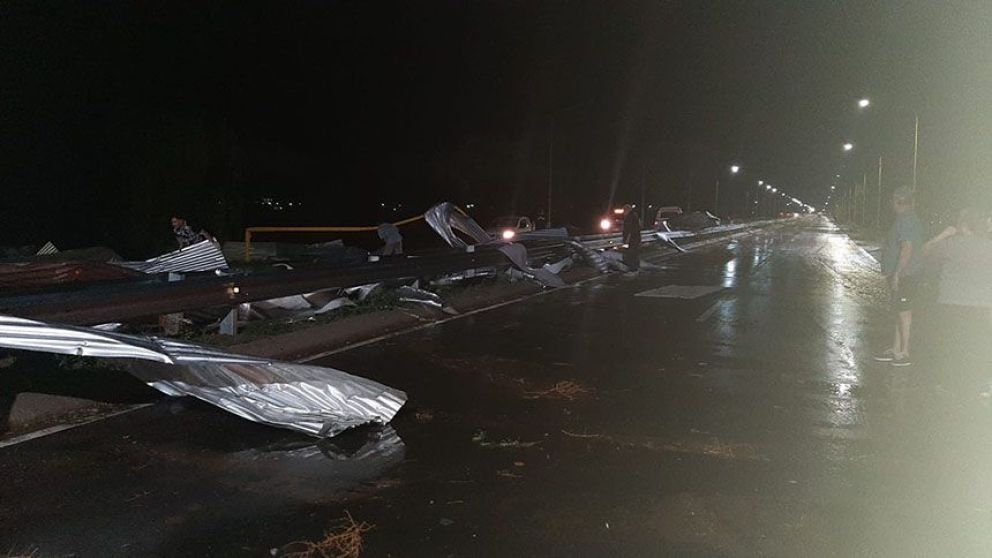 Destrozos en Villa Mercedes: La Ribera y barrio Unión fueron los más perjudicados por la tormenta