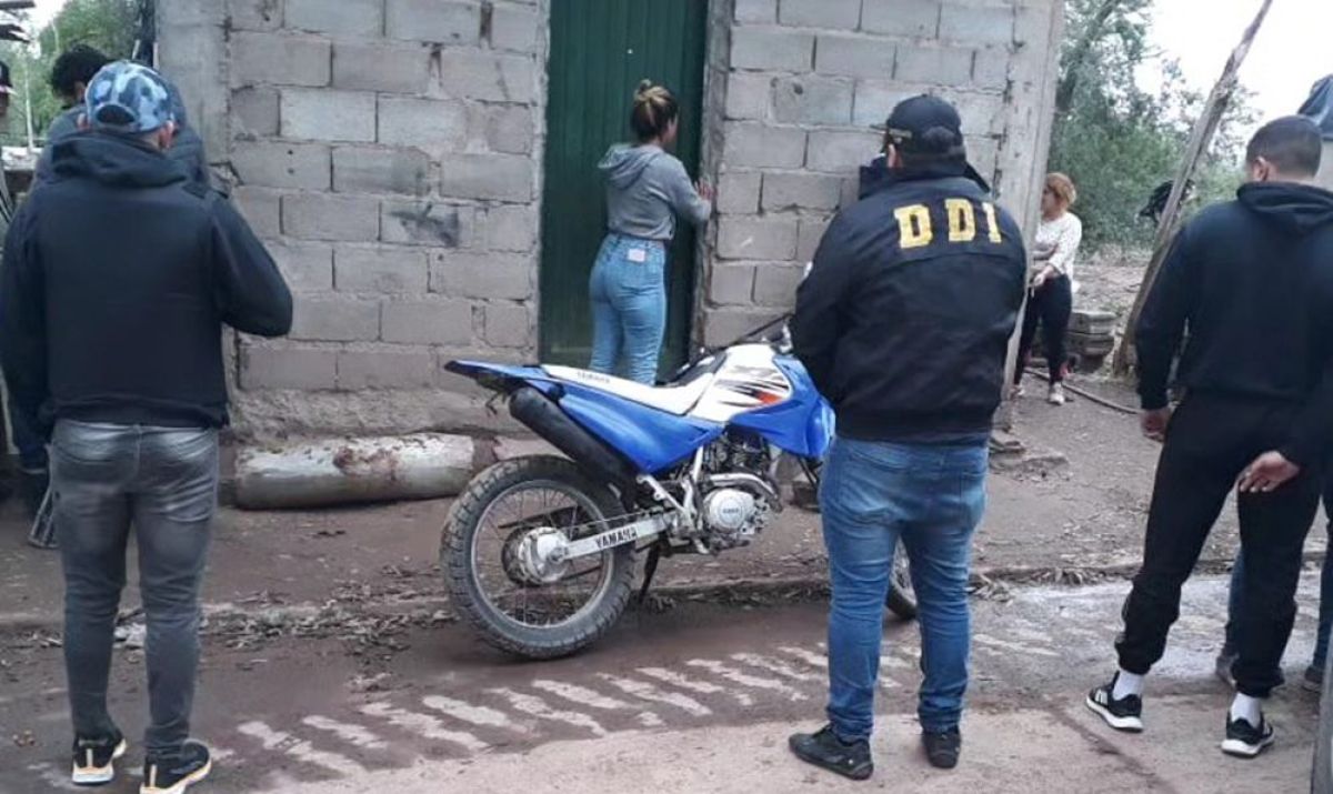 Encontraron una moto que había sido robada de un taller mecánico deMerlo