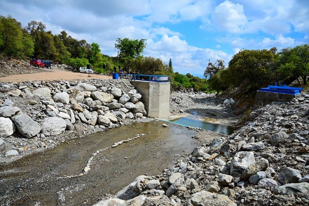 Villa de Merlo: finalizaron las obras hídricas