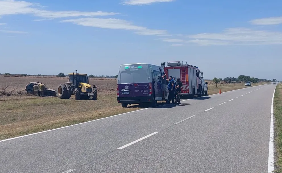 Accidente de tránsito en cercanías de Tilisarao