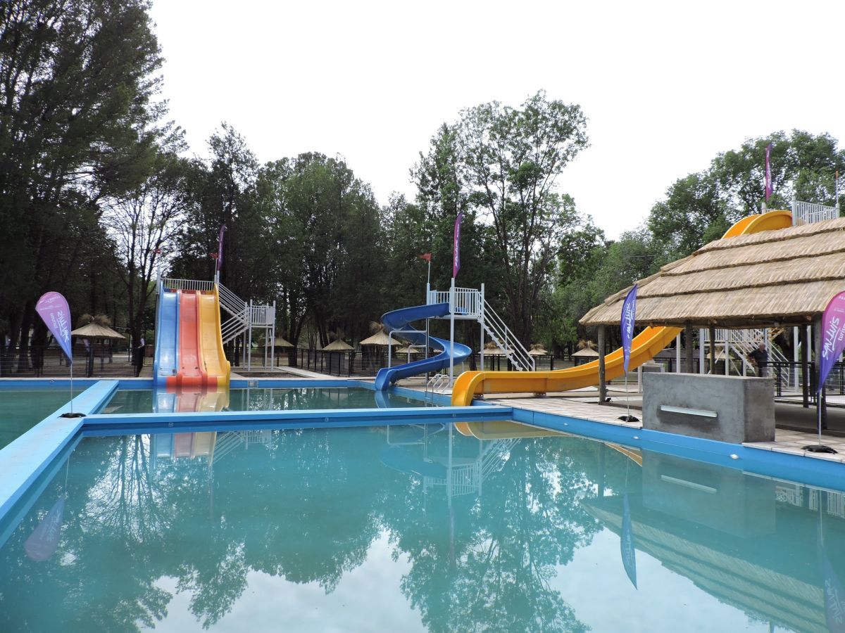 Concarán: Inauguraron el Parque Acuático y Recreativo Valle del Conlara