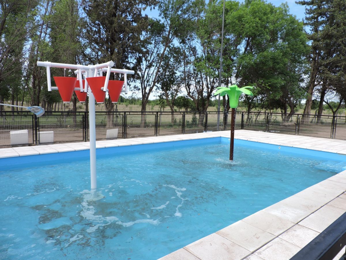 Concarán: Inauguraron el Parque Acuático y Recreativo Valle del Conlara