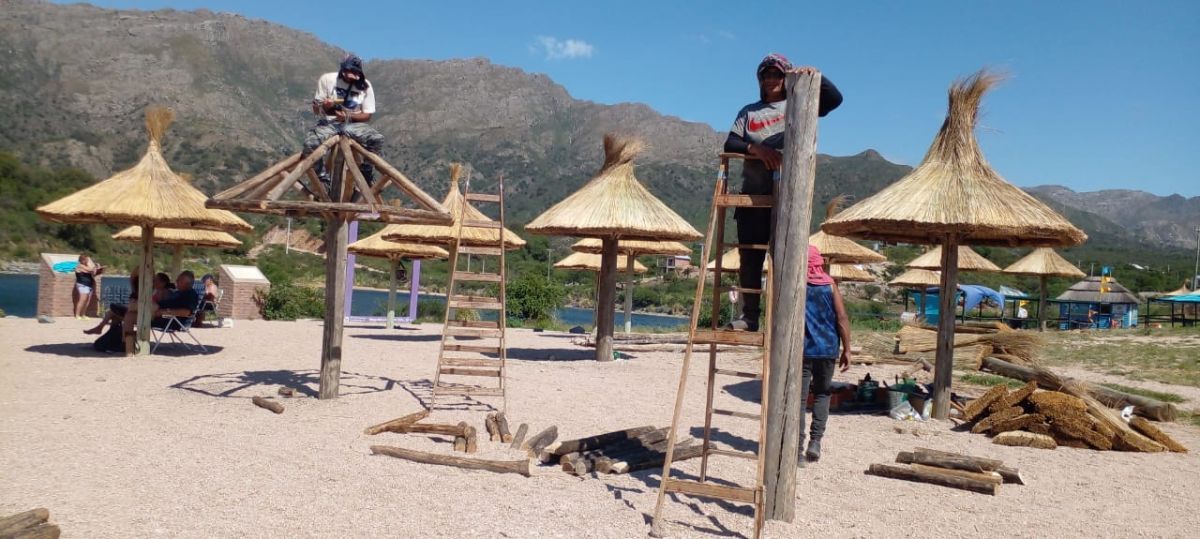 Realizan mejoras en el dique Piscu Yaco