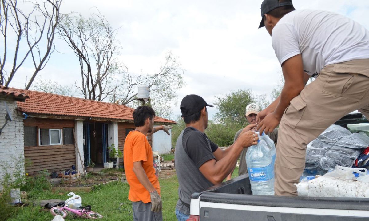 Villa de Merlo: más de 200 personas continúan trabajando en las tareas de refacción  luego del temporal