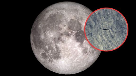 La Nasa capta la imagen de una ‘tabla de surf’ en la Luna