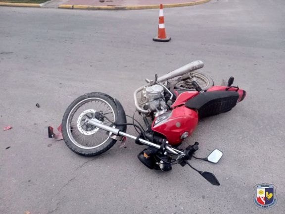 Un niño resultó herido tras ser embestido por una moto: el conductor dio positivo de alcoholemia
