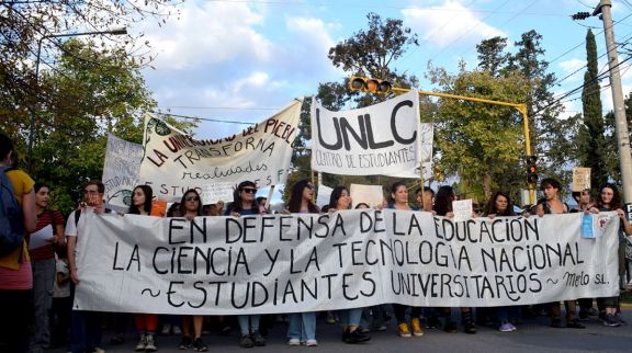 Marcha Federal Universitaria: San Luis se moviliza contra el veto a la Ley de Financiamiento