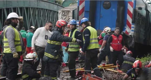 Choque de trenes del San Martín en Palermo: trasladaron a 30 heridos y asistieron a otros 60 en el lugar del accidente