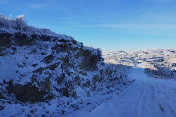 Después de la nieve, San Luis arranca la semana con frío y temperaturas en ascenso