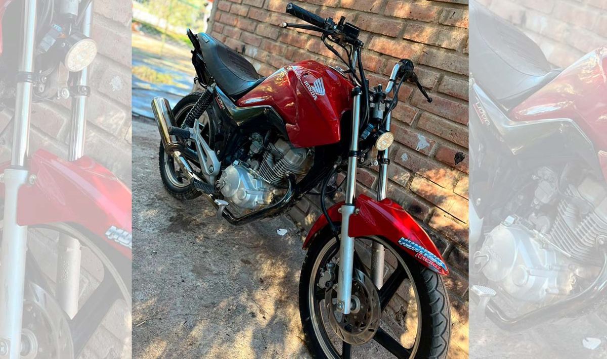 Recuperaron en Villa Larca una moto que había sido robada en Merlo