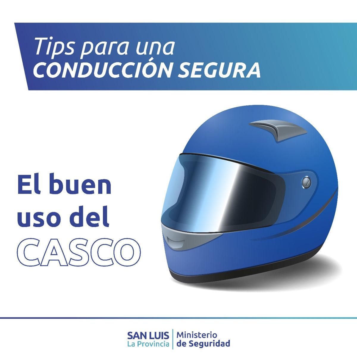 Seguridad Vial: lanzan una campaña para usar casco