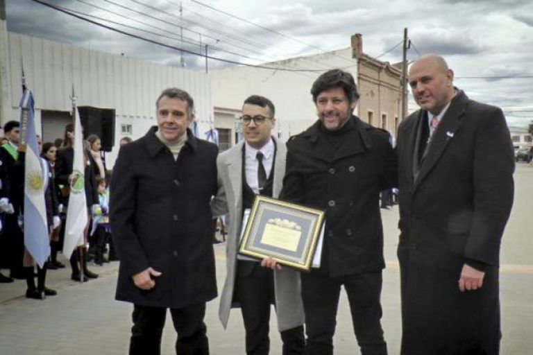 Concarán conmemoró su 166° aniversario con un desfile cívico