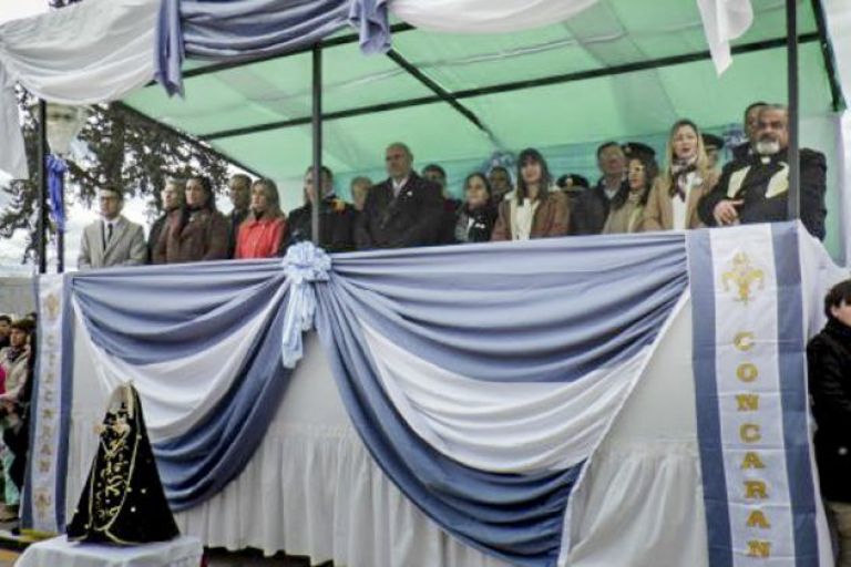 Concarán conmemoró su 166° aniversario con un desfile cívico