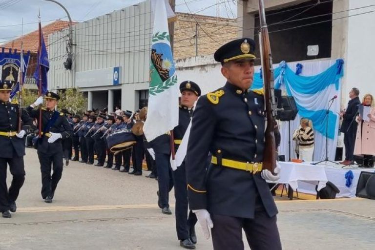 Concarán conmemoró su 166° aniversario con un desfile cívico