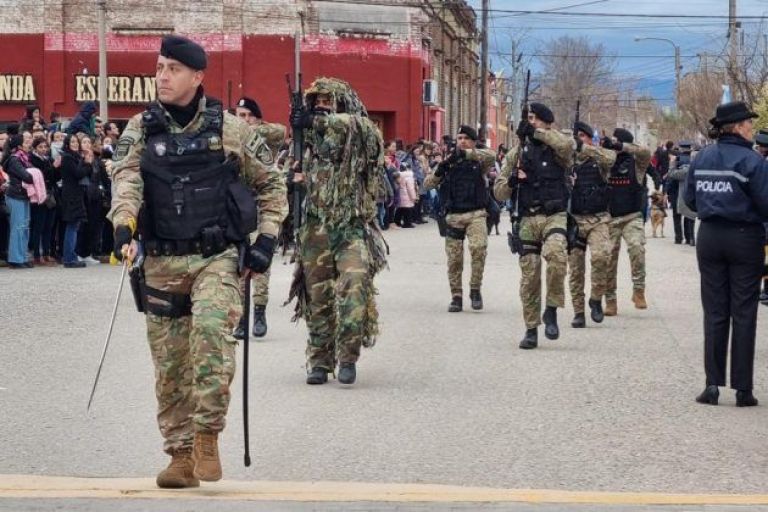 Concarán conmemoró su 166° aniversario con un desfile cívico
