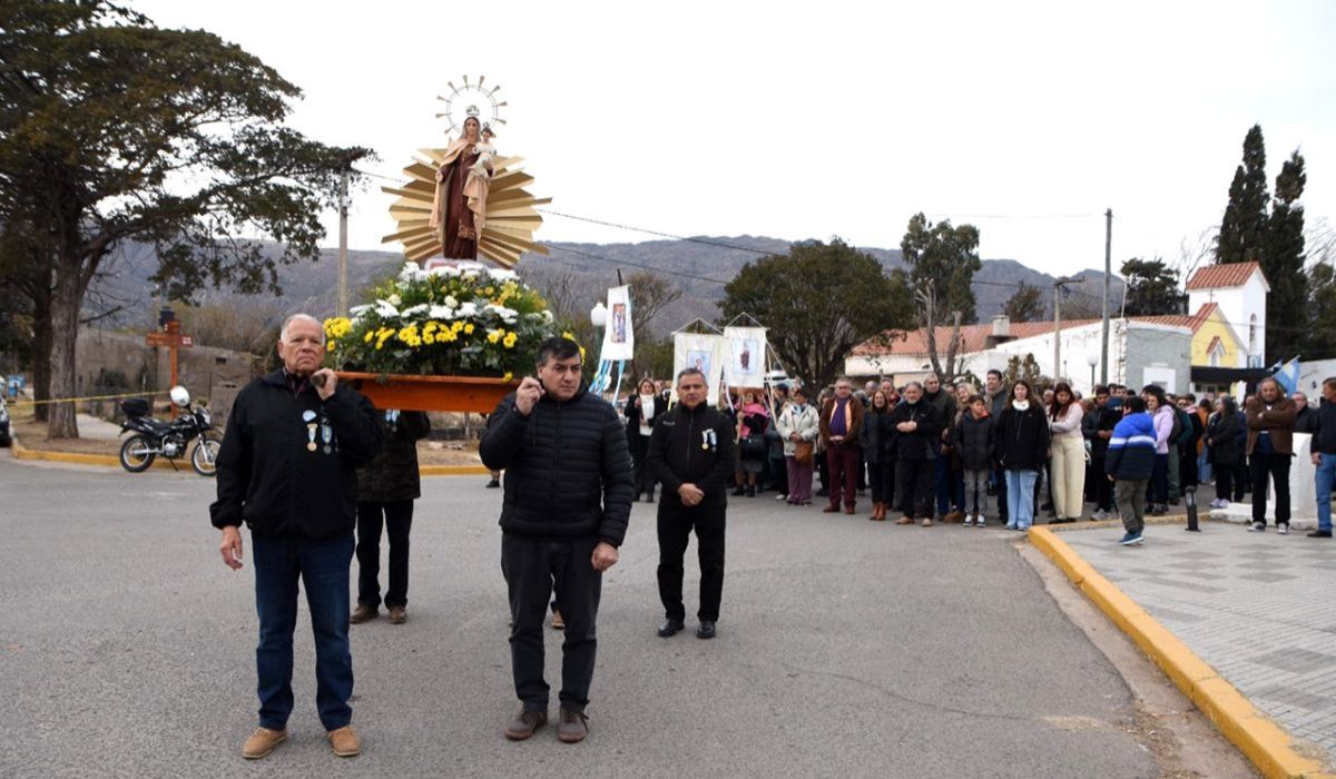 Villa del Carmen celebró una festividad religiosa en honor a Nuestra Señora del Carmen