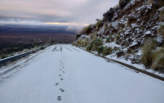Pronostican otro fin de semana frío y con chances de nieve