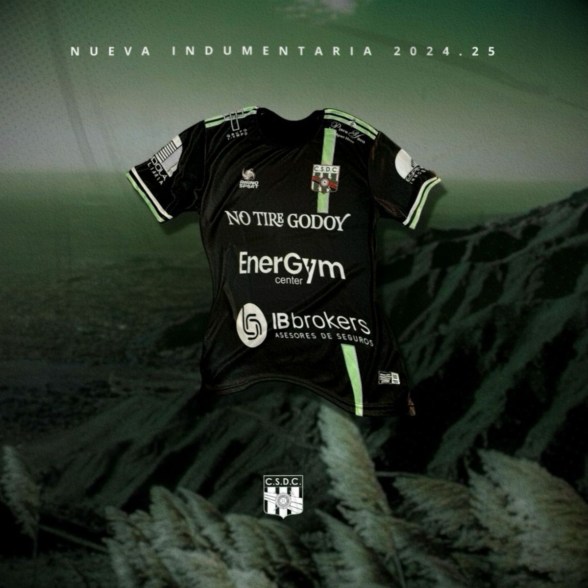 Club Casino de Villa de Merlo presentó su nueva indumentaria para la temporada 2024-2025