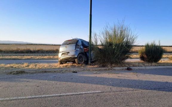 Un joven de Tilisarao falleció tras chocar su auto contra un poste en la Ruta 40