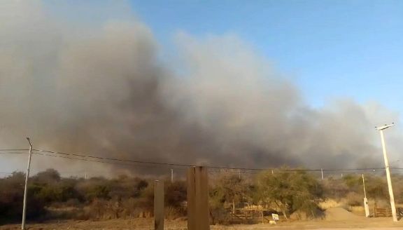 Incendio en Balcarce: confirman que hay casas afectadas por las llamas y hay un detenido