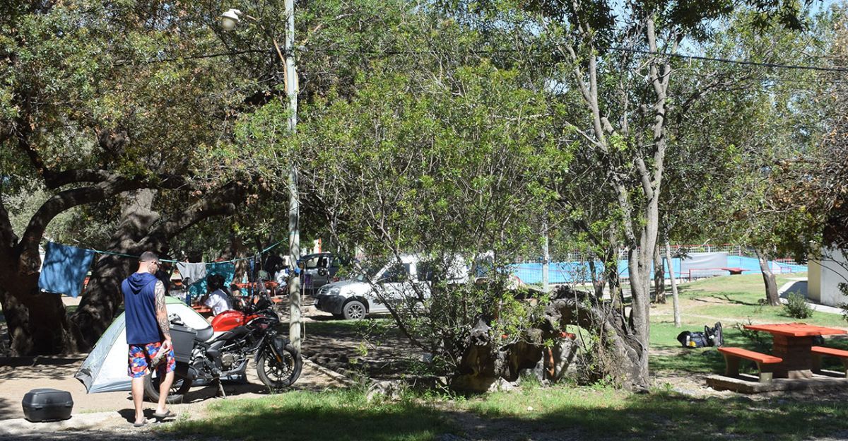 El camping municipal de Merlo, una opción económica y en contacto con la naturaleza 