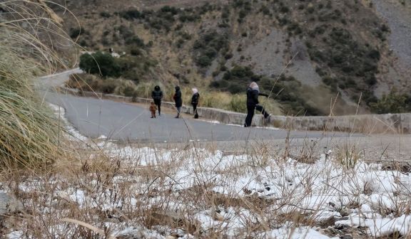 Anuncian otro fin de semana helado y no se descartan nevadas