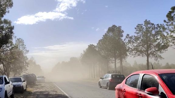 La semana comienza con alerta por ráfagas intensas y temperaturas en ascenso