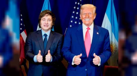 Milei celebró el anuncio de Trump sobre la captura de Maduro