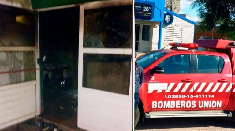 Suspendido del cuerpo de bomberos, incendió el cuartel en Unión | El ...