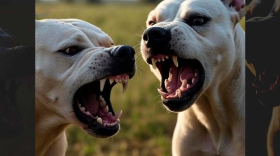 Preocupación en Las Chacras por el ataque de dos perros Dogo a una vecina