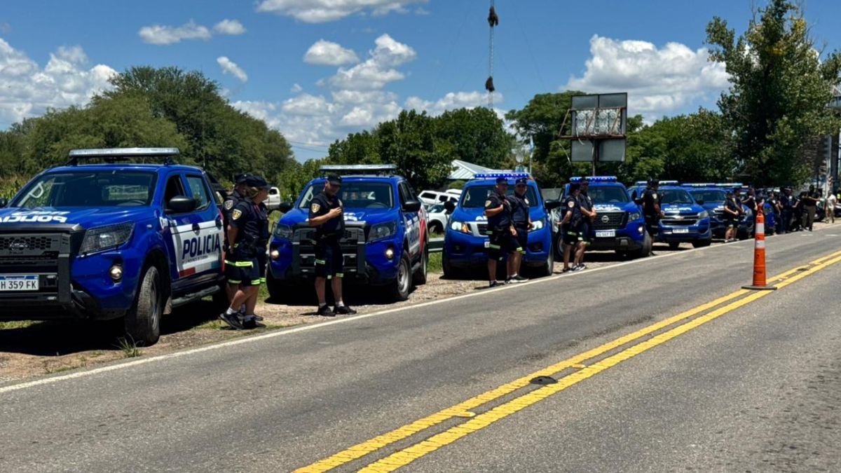 Operativo interprovincial de seguridad en el límite entre San Luis y Córdoba
