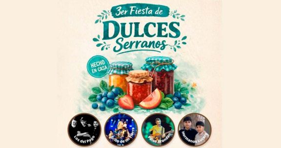 Cortaderas realizará la 3.ª Fiesta de Dulces Serranos en la Plaza San Martín
