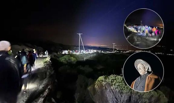 Se realizó la primera Peregrinación Nocturna en honor al Cura Brochero