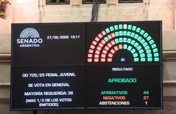 Reforma penal: el Senado aprobó la baja de la edad de imputabilidad de 16 a 14 años