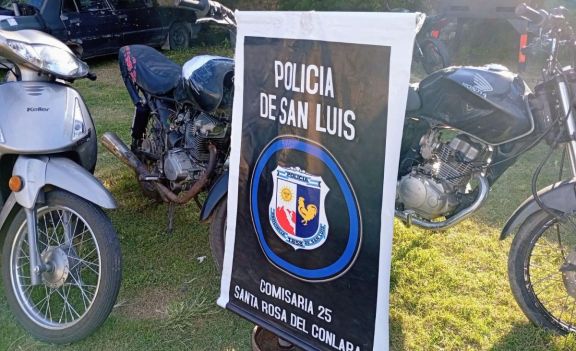 Santa Rosa del Conlara: secuestraron tres motocicletas por picadas ilegales y desobediencia a la autoridad