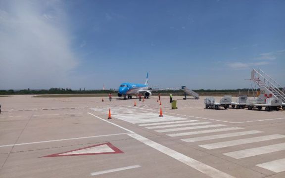 Informaron el cronograma de vuelos de marzo del Aeropuerto de Valle del Conlara