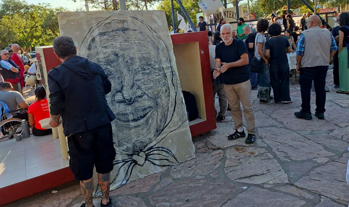 Carpintería volvió a latir fuerte por Memoria, Verdad y Justicia