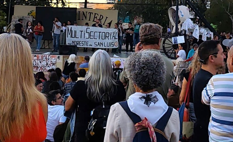 Carpintería volvió a latir fuerte por Memoria, Verdad y Justicia