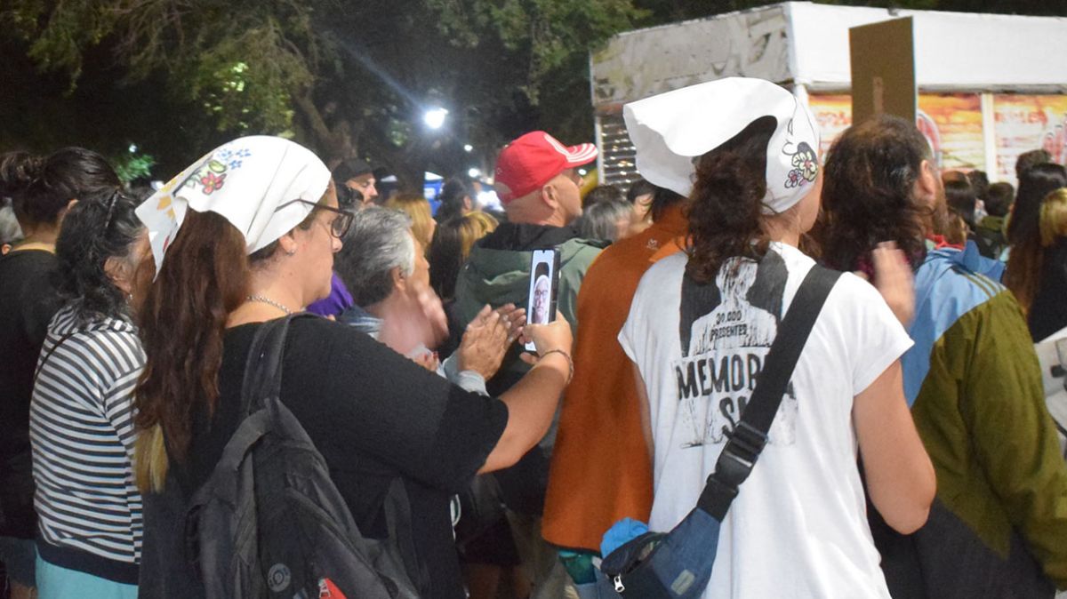 Carpintería volvió a latir fuerte por Memoria, Verdad y Justicia