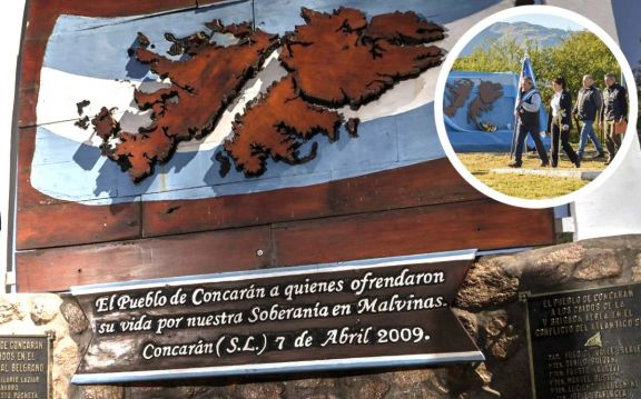 Valle del Conlara: actos y vigilia por el 44° aniversario de Malvinas