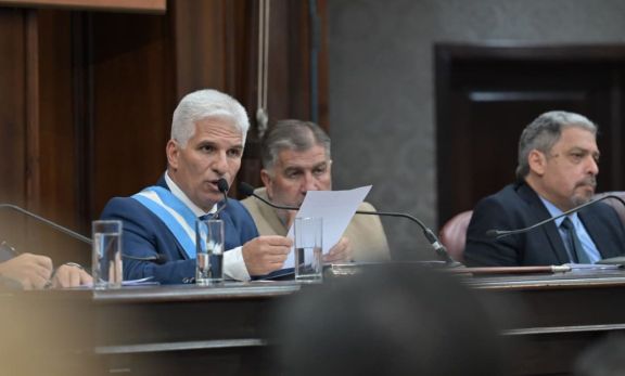 Poggi abrió el período legislativo con foco en la educación y la reforma constitucional