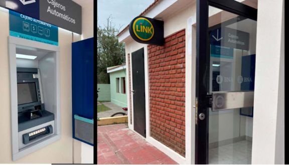 Cortaderas volvió a contar con cajero automático tras gestiones con el Banco Nación