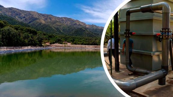 El Municipio de Villa de Merlo asumió la operación del sistema hídrico Azud de Piedra Blanca