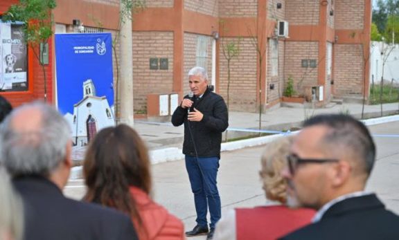  El Gobierno anunció una obra de provisión de agua cruda para Concarán