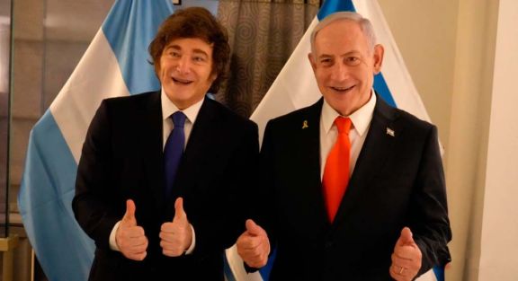 Javier Milei y Benjamin Netanyahu ratificaron la alianza entre Argentina e Israel en medio de la guerra con Irán